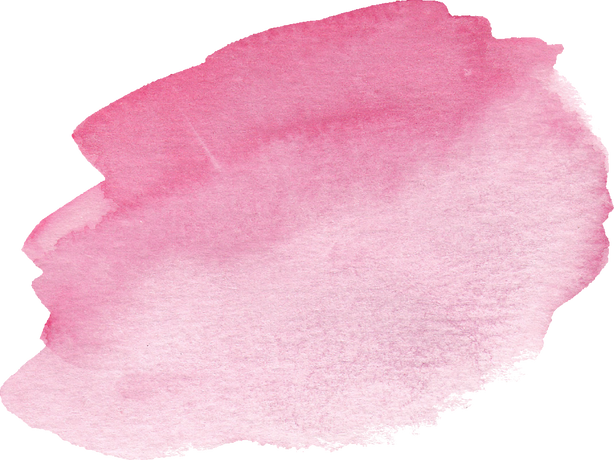 Pink Watercolor Brush Splatter